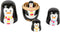 Small Foot - Houten Matroesjka Poppen Pinguin Familie