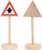 Small Foot - Houten Mini Verkeersbordenset, 25dlg.