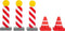 Small Foot - Houten Mini Verkeersbordenset, 25dlg.