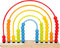 Small Foot - Houten Motoriekspiraal Regenboog