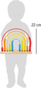 Small Foot - Houten Motoriekspiraal Regenboog