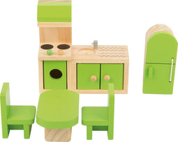 Small Foot - Houten Poppenhuis Meubeltjes Keuken, 5dlg.