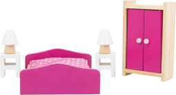 Small Foot - Houten Poppenhuis Meubeltjes Slaapkamer, 6dlg.