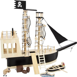 Small Foot - Houten Poppenhuis Piratenboot