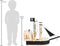 Small Foot - Houten Poppenhuis Piratenboot