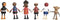 Small Foot - Houten Poppetjes Piraat Buigbaar, 6st.
