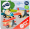 Small Foot - Houten Pull-back Vliegtuigen, Set van 3