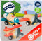 Small Foot - Houten Pull-back Vliegtuigen, Set van 3
