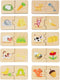 Small Foot - Houten Puzzel Dieren en hun Voedsel