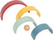 Small Foot - Houten Regenboog Bouw Bogen met Bal,