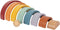 Small Foot - Houten Regenboog Bouw Bogen met Bal,