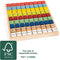 Small Foot - Houten Reken Keersommen Kleur, 82dlg.