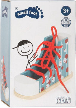 Small Foot - Houten Rijgschoen met Veter