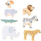 Small Foot - Houten Safaridieren Balansspel, 7dlg.