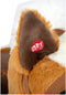 Small Foot - Houten Schommelpaard Bruin met Zitje en Geluid
