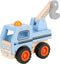 Small Foot - Houten Sleepwagen Blauw