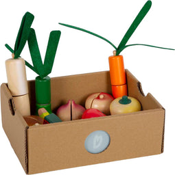 Small Foot - Houten Snij- en Groenten Speelset Fresh, 14dlg.