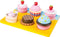 Small Foot - Houten Speeleten Cupcakes en Cake Set, 13dlg.