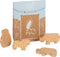 Small Foot - Houten Speeleten Dieren Crackers, 8dlg.
