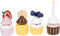 Small Foot - Houten Speeleten Etagere met Cupcakes, 13dlg.