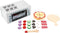 Small Foot - Houten Speeleten Pizza-oven Set, 25dlg.