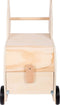 Small Foot - Houten Speelgoedbox en Trekfiguur Zebra Wildlife