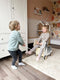 Small Foot - Houten Speelgoedbox en Trekfiguur Zebra Wildlife