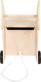 Small Foot - Houten Speelgoedbox en Trekfiguur Zebra Wildlife