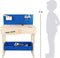 Small Foot - Houten Speelgoedwerkbank Blauw met Accessoires