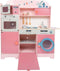 Small Foot - Houten Speelkeuken Gourmet Roze, 12dlg.