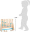 Small Foot - Houten Spel Four in a Row XXL, 43dlg.