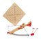 Small Foot - Houten Sportkruisboog met Doelwitbord, 4dlg.