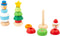 Small Foot - Houten Stapeltoren Kerstfiguur, Per Stuk