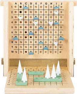 Small Foot - Houten Strategie Spel Slag om de Schepen