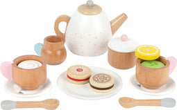 Small Foot - Houten Theeset met Speeleten, 17dlg.