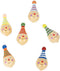 Small Foot - Houten Tol Clown, 6st.