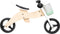 Small Foot - Houten Training Driewieler/Loopfiets 2in1 Saliegroen