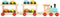 Small Foot - Houten Trein Transporter met Auto's, 11dlg.