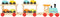 Small Foot - Houten Trein Transporter met Auto's, 11dlg.