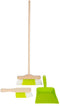Small Foot - Houten Veegset met Bezem, 3dlg.