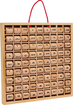 Small Foot - Houten Vermenigvuldigingstabel 1x1