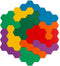 Small Foot - Houten Vormenpuzzel Hexagon