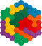 Small Foot - Houten Vormenpuzzel Hexagon