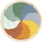 Small Foot - Houten Vormenpuzzel Safari Rond, 24st.