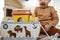 Small Foot - Houten Vormenstoof Ark van Noach Safari, 15dlg.