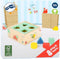 Small Foot - Houten Vormenstoof met Blokken Natuur, 5dlg.