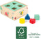 Small Foot - Houten Vormenstoof met Blokken Natuur, 5dlg.