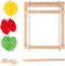 Small Foot - Houten Weefgetouw Compact, 6dlg.