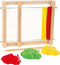 Small Foot - Houten Weefgetouw Compact, 6dlg.