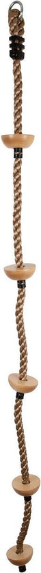 Small Foot - Klimladder met Houten Opstapjes, 190cm